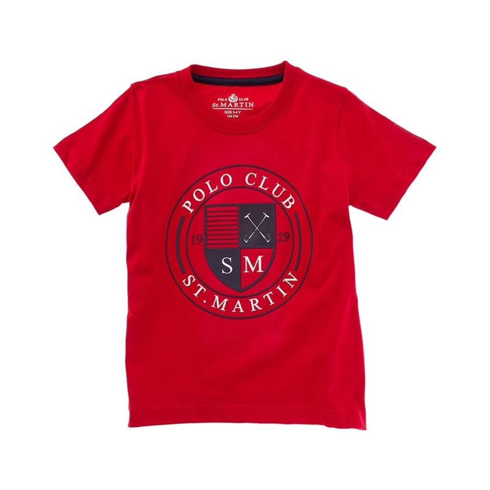 Polo Club St. Martin Boys  T-Shirt, Red